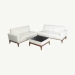 Flax Sofa and Table