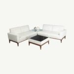 Flax Sofa and Table