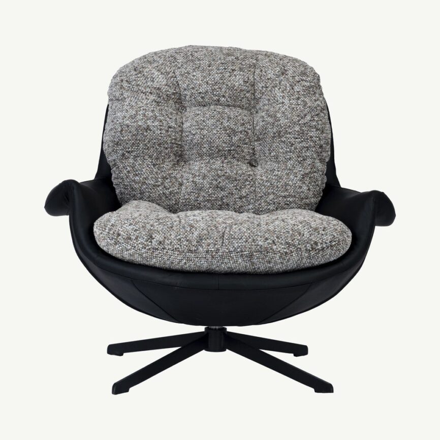 Grey Textured Chair