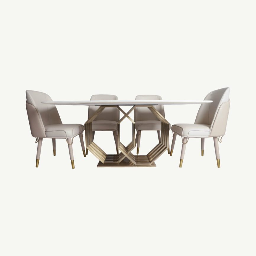 Hexagon Dining Set