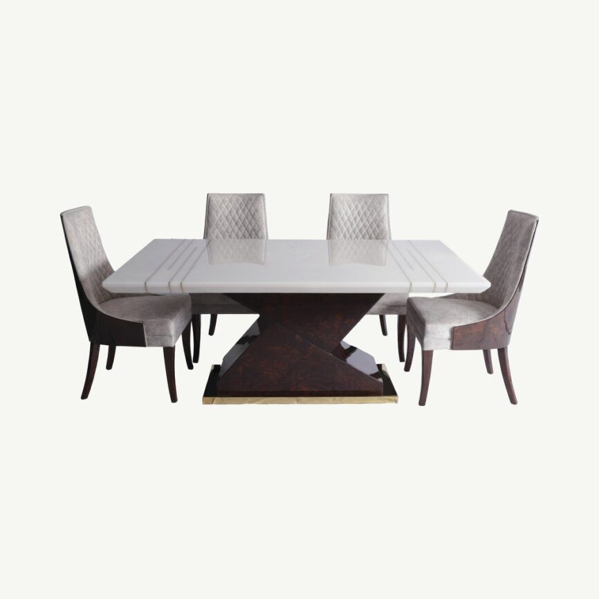 Onyx Inlay Z Dining Set