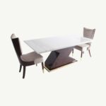 Onyx Inlay Z Dining Set