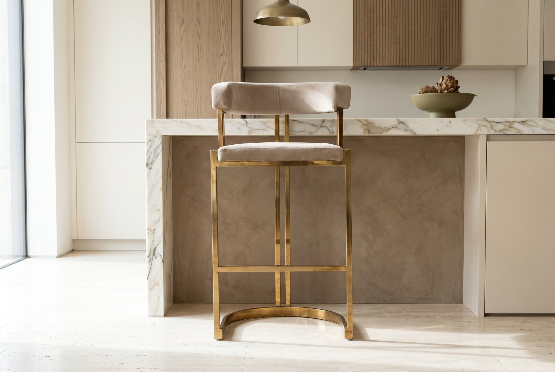 Dorato Bar Stool in situ
