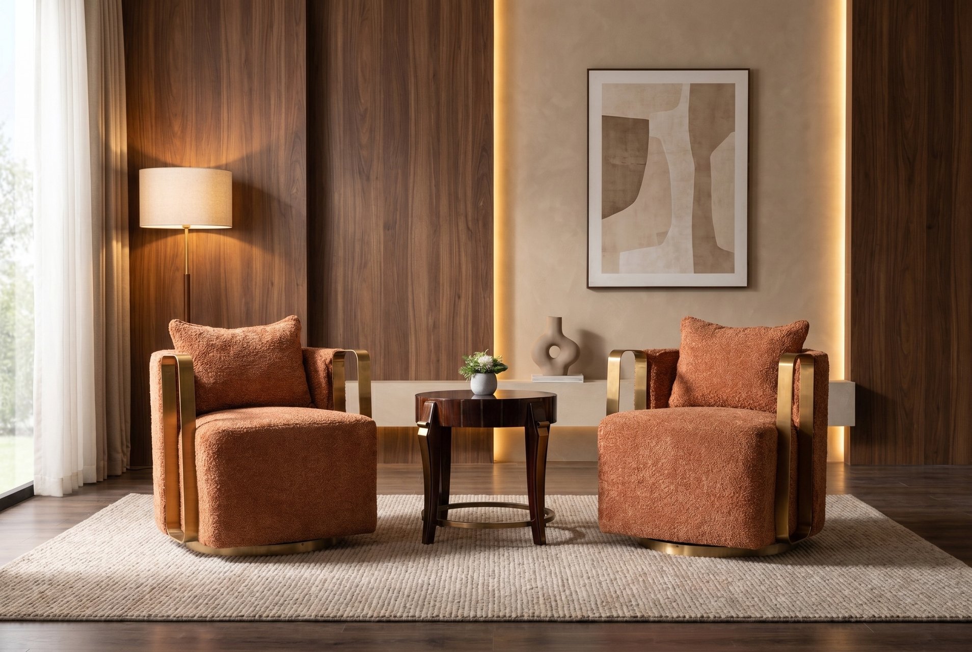 Orbit Revolving Chair in situ
