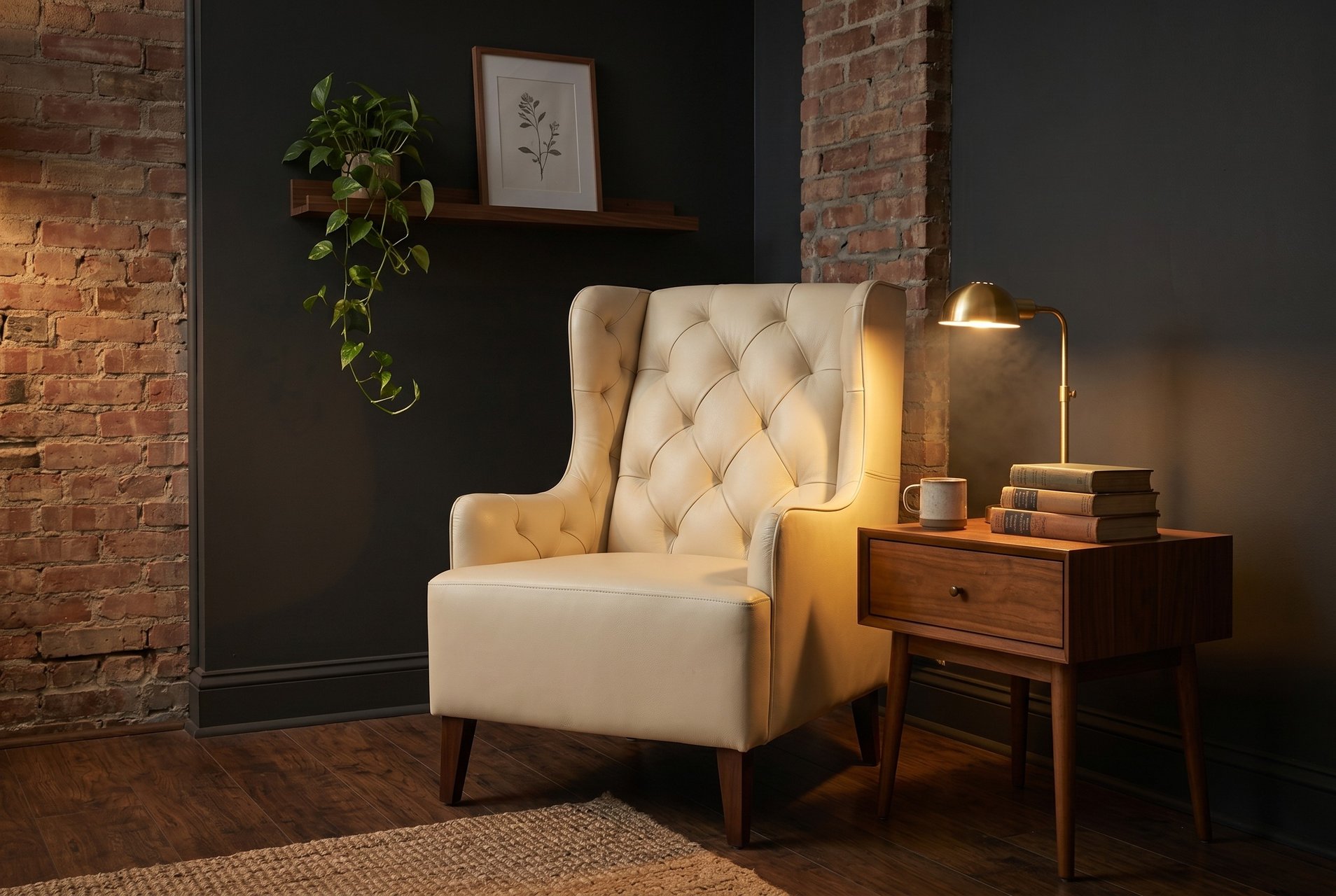 Quilted King Chair in situ